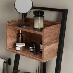 Fulton Bathroom Ladder Shelf, Pine Effect 11 Fulton Bathroom Ladder Shelf, Pine Effect -Furniture Sale Store 30873186 alt05