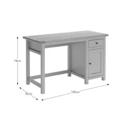 Olney Standard Storage Desk, Stone -Furniture Sale Store 30876346 alt09