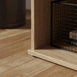 Edison Storage Cabinet, Oak Effect -Furniture Sale Store 30876388 alt04