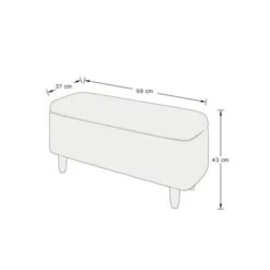 Florence End Of Bed Storage Ottoman -Furniture Sale Store 30876932 alt05