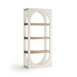 Albourne Tall Bookcase, Oak Effect -Furniture Sale Store 30877183 alt04