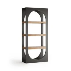 Albourne Tall Bookcase, Oak Effect -Furniture Sale Store 30877184 alt04