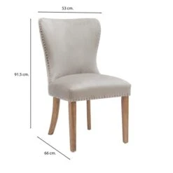 Set Of 2 Indus Valley Aero Upholstered Dining Chairs -Furniture Sale Store 30877771 alt09