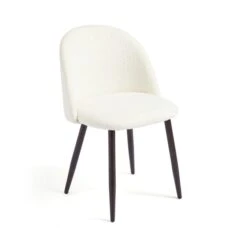 Astrid Dining Chair, Ivory Boucle -Furniture Sale Store 30882611 alt04
