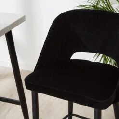 Lillia Velvet Bar Stool -Furniture Sale Store 30882766 alt01