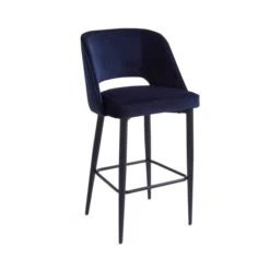 Lillia Velvet Bar Stool -Furniture Sale Store 30882768 alt04
