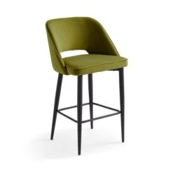 Lillia Velvet Bar Stool -Furniture Sale Store 30882769 alt05