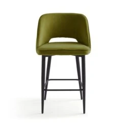 Lillia Velvet Bar Stool -Furniture Sale Store 30882769 alt06