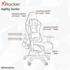 X Rocker Agility Junior Esports Gaming Chair -Furniture Sale Store 30885595 alt09