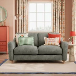 Hattie Tonal Plush Chenille 2 Seater Sofa -Furniture Sale Store 30885990