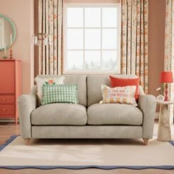 Hattie Tonal Plush Chenille 2 Seater Sofa -Furniture Sale Store 30886188