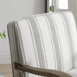 Esme Linen Stripe Chair 11 Esme Linen Stripe Chair -Furniture Sale Store 30888951 alt02