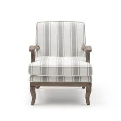 Esme Linen Stripe Chair 16 Esme Linen Stripe Chair -Furniture Sale Store 30888951 alt07