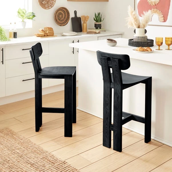 Cairo Counter Height Bar Stool, Stained Ash 9 Cairo Counter Height Bar Stool, Stained Ash - Image 9