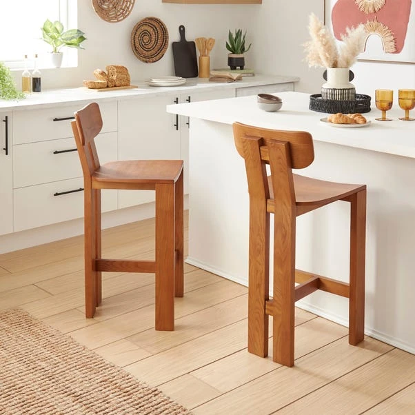 Cairo Counter Height Bar Stool, Stained Ash 2 Cairo Counter Height Bar Stool, Stained Ash - Image 2