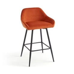 Radleigh Bar Stool, Velvet -Furniture Sale Store 30891415 alt07