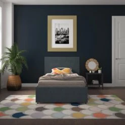 Novogratz Kelly 2 Drawer Bed, Linen -Furniture Sale Store 30892443 alt02