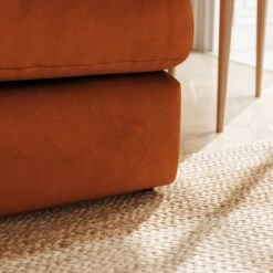 Martha Matte Plush Velvet 2 Seater Double Sofa Bed -Furniture Sale Store 30892970 alt07