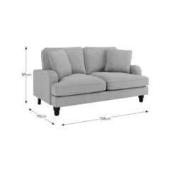 Beatrice Tonal Chenille 2 Seater Sofa -Furniture Sale Store 30893175 alt09