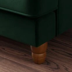 Beatrice Matte Velvet Snuggle Sofa -Furniture Sale Store 30893211 alt03