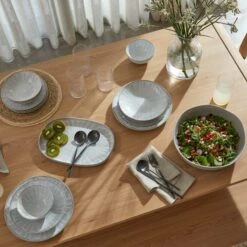 Elements Holmes 6-8 Seater Extendable Dining Table, Modern Oak -Furniture Sale Store 30893323 alt05