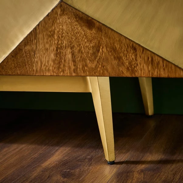 Zadie Extra Wide TV Unit For TVs Up To 80", Mango Wood 6 Zadie Extra Wide TV Unit For TVs Up To 80", Mango Wood - Image 6