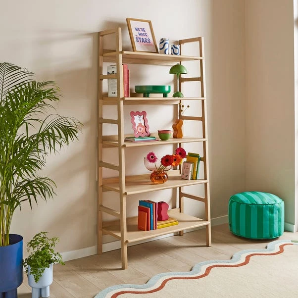 Elements Holmes Bookcase, Oak 2 Elements Holmes Bookcase, Oak - Image 2