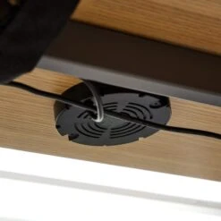 X Rocker Living Woodgrain Desk With Wireless Charging, 140x60cm -Furniture Sale Store 30895061 alt07