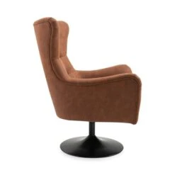 Roan Microsuede Swivel Chair -Furniture Sale Store 30899260 alt04