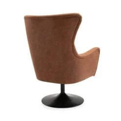 Roan Microsuede Swivel Chair -Furniture Sale Store 30899260 alt05