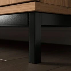 Reynolds Extra Wide TV Unit For TVs Up To 80", Rustic Oak Effect 13 Reynolds Extra Wide TV Unit For TVs Up To 80", Rustic Oak Effect -Furniture Sale Store 30901016 alt04