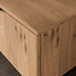 Reynolds Extra Wide TV Unit For TVs Up To 80", Rustic Oak Effect 14 Reynolds Extra Wide TV Unit For TVs Up To 80", Rustic Oak Effect -Furniture Sale Store 30901016 alt05