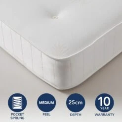 Fogarty Bamboo 1000 Pocket Mattress -Furniture Sale Store 30901090