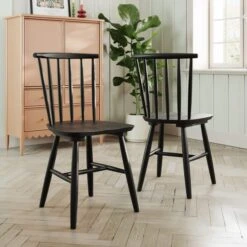 Harvey Set Of 2 Dining Chairs, Beech Wood -Furniture Sale Store 30902038