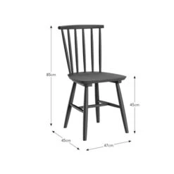 Harvey Set Of 2 Dining Chairs, Beech Wood -Furniture Sale Store 30902039 alt09
