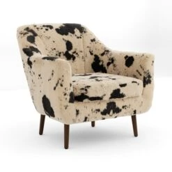Eddie Cow Accent Chair -Furniture Sale Store 30902103 alt05