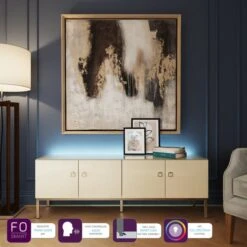 Lyra Low Smart TV Unit For TVs Up To 70" -Furniture Sale Store 30904884 alt01