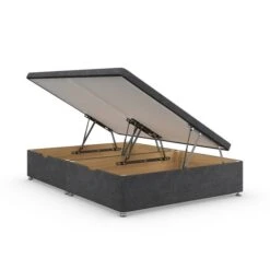 Everyday Side Opening Ottoman Bed Frame, Woven Fabric -Furniture Sale Store 30908670 alt05