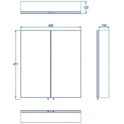 Dawley Steel Double Door Cabinet, Matt Black -Furniture Sale Store 30908884 alt09