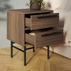Bryant 2 Drawer Bedside Table -Furniture Sale Store 30909274 alt01