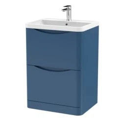 Lunar Floor Standing 2 Drawer Vanity Unit With Polymarble Basin 34 Lunar Floor Standing 2 Drawer Vanity Unit With Polymarble Basin -Furniture Sale Store 30910147