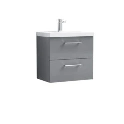 Arno Wall Mounted 2 Drawer Vanity Unit With Basin 35 Arno Wall Mounted 2 Drawer Vanity Unit With Basin -Furniture Sale Store 30910320