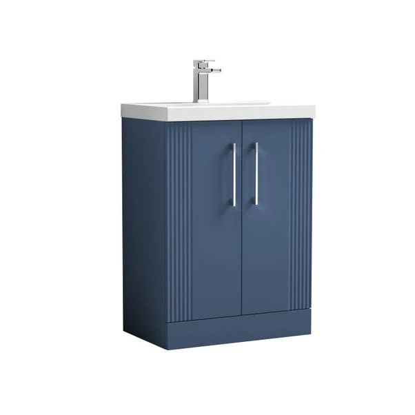 Deco Floor Standing 2 Door Vanity Unit With Basin 3 Deco Floor Standing 2 Door Vanity Unit With Basin - Image 3