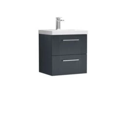 Deco Wall Mounted 2 Drawer Vanity Unit With Basin 23 Deco Wall Mounted 2 Drawer Vanity Unit With Basin -Furniture Sale Store 30910437