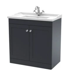 Classique Floor Standing 2 Door Vanity Unit With Ceramic Basin 32 Classique Floor Standing 2 Door Vanity Unit With Ceramic Basin -Furniture Sale Store 30910476