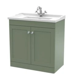 Classique Floor Standing 2 Door Vanity Unit With Ceramic Basin 30 Classique Floor Standing 2 Door Vanity Unit With Ceramic Basin -Furniture Sale Store 30910486