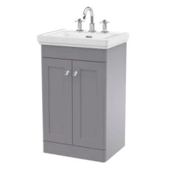 Classique Floor Standing 2 Door Vanity Unit With Basin -Furniture Sale Store 30910490