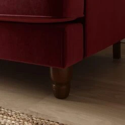 Beatrice Matte Velvet 3 Seater Double Sofa Bed -Furniture Sale Store 30910967 alt01