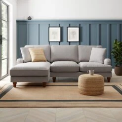 Beatrice Flatweave Corner Storage Sofa Bed -Furniture Sale Store 30910984 alt01