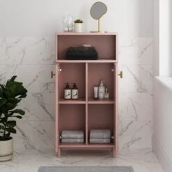Elsie Tall Bathroom Cabinet 27 Elsie Tall Bathroom Cabinet -Furniture Sale Store 30911015 alt01